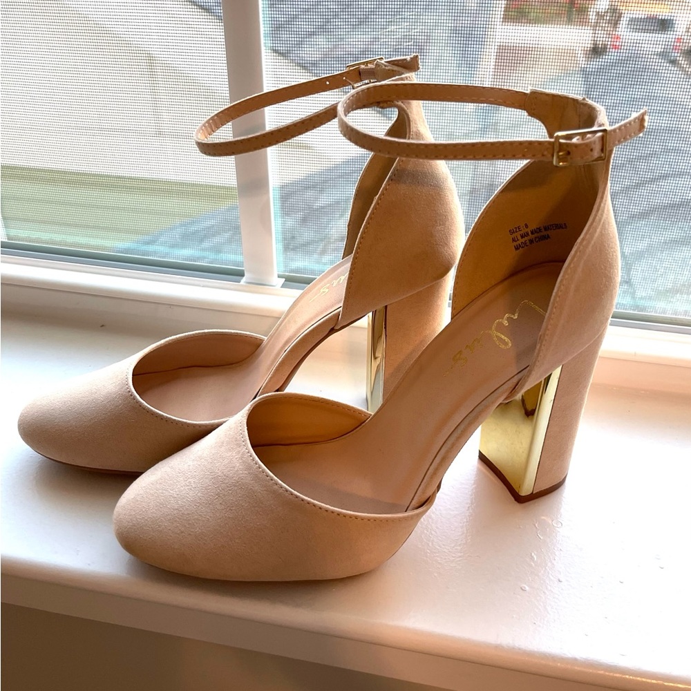Lulus Nude Heels